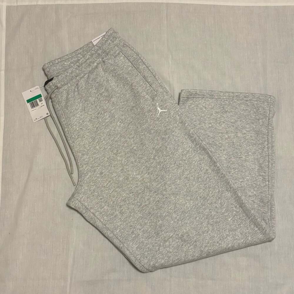 Jordan Sweatpants Size XL Gray Fleece Oversized Fit